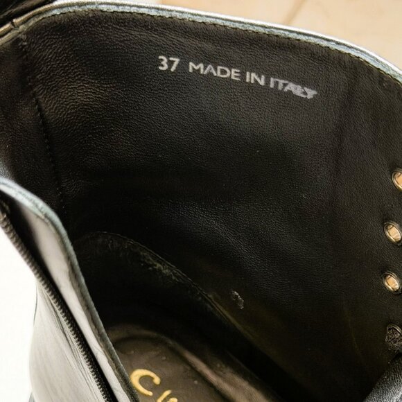 La Canadienne Women's Brendan Waterproof Combat Boot Sz 7 made in Italy - Picture 15 of 15